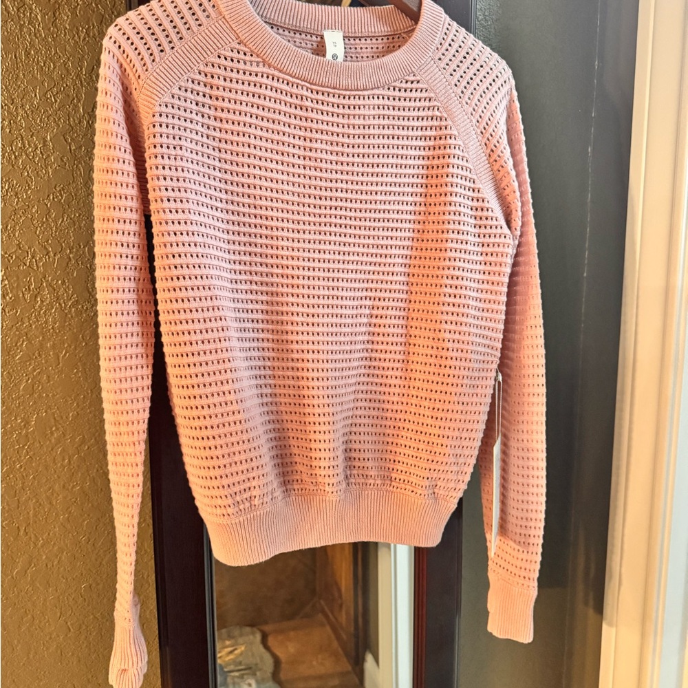 Lululemon Pink Knit Women's Sweater